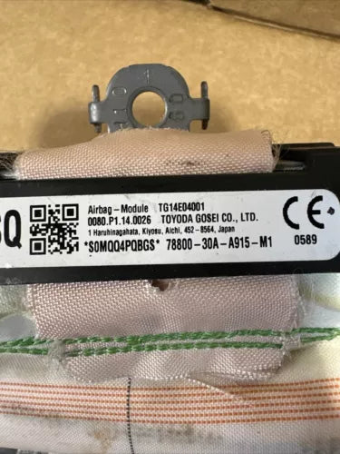 2023-2025 Honda Accord Passenger Side Roof Curtain Airbag