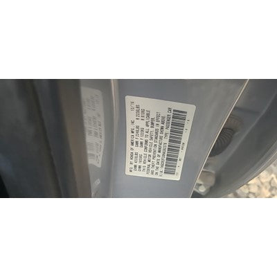 2014 Honda Accord passenger Side, dash Used Air Bag