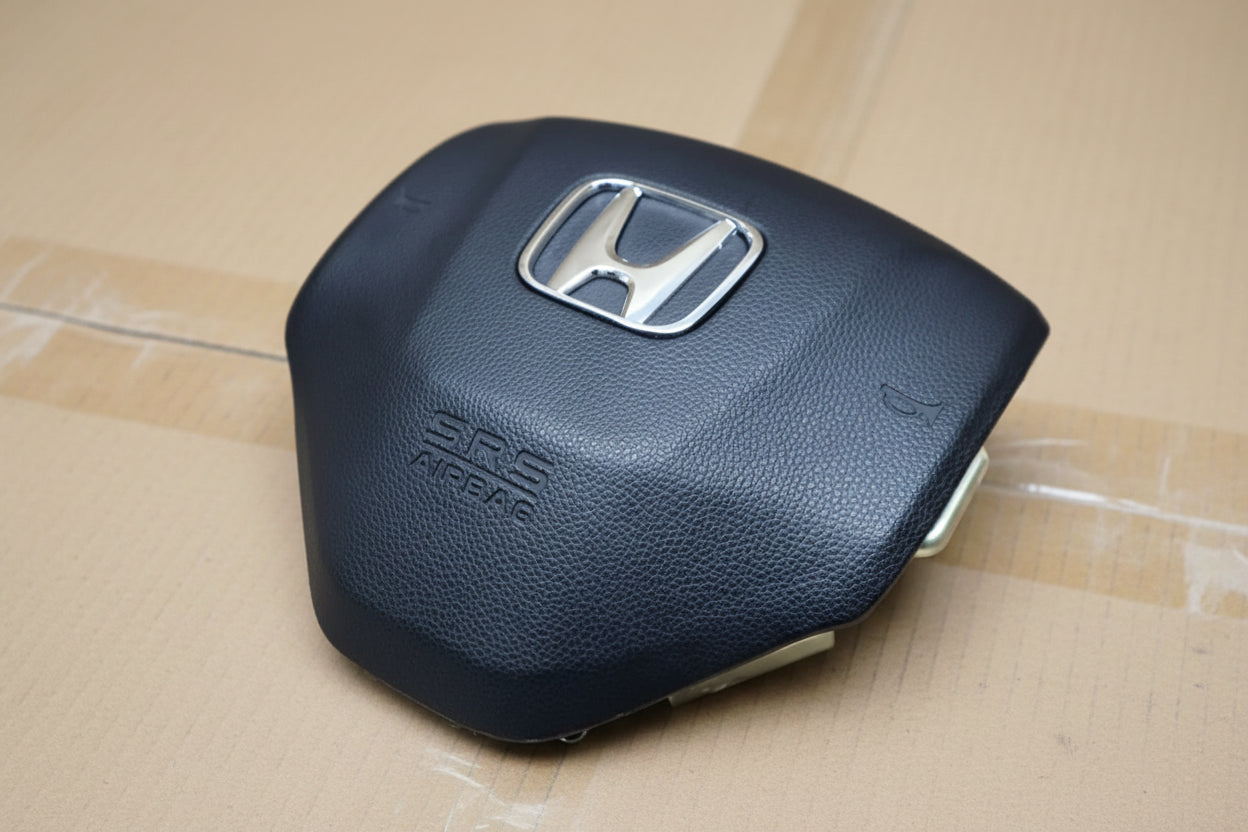 Honda Fit 2015-2016 driver steering wheel with SRS airbag black color