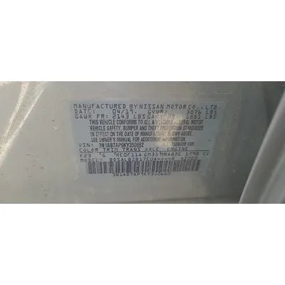 2013-2019 Nissan Sentra passenger side dash Used Air Bag