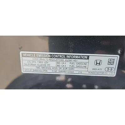 2023-2025 Honda Accord  Passenger Side Dash Used Airbag