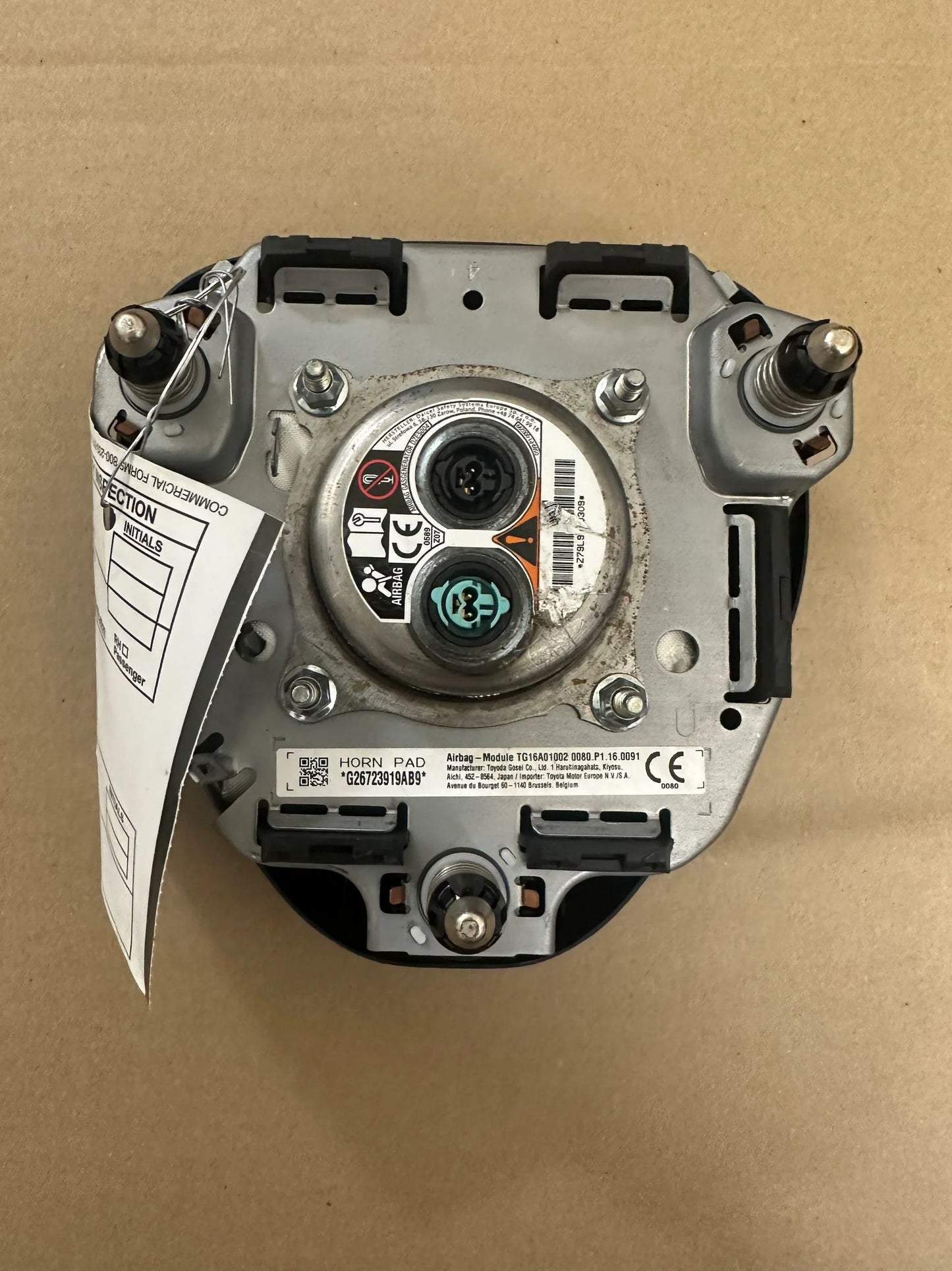 2019-2024 Toyota RAV4 Corolla Steering Wheel Airbag Used OEM